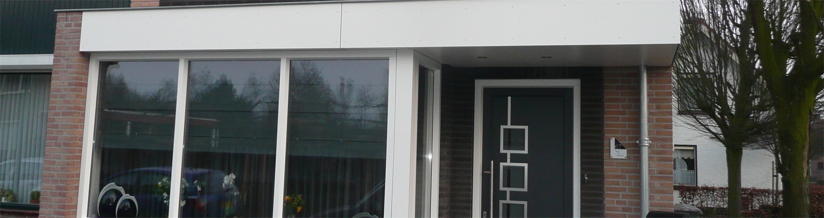 Kunststof kozijnen bij een woning