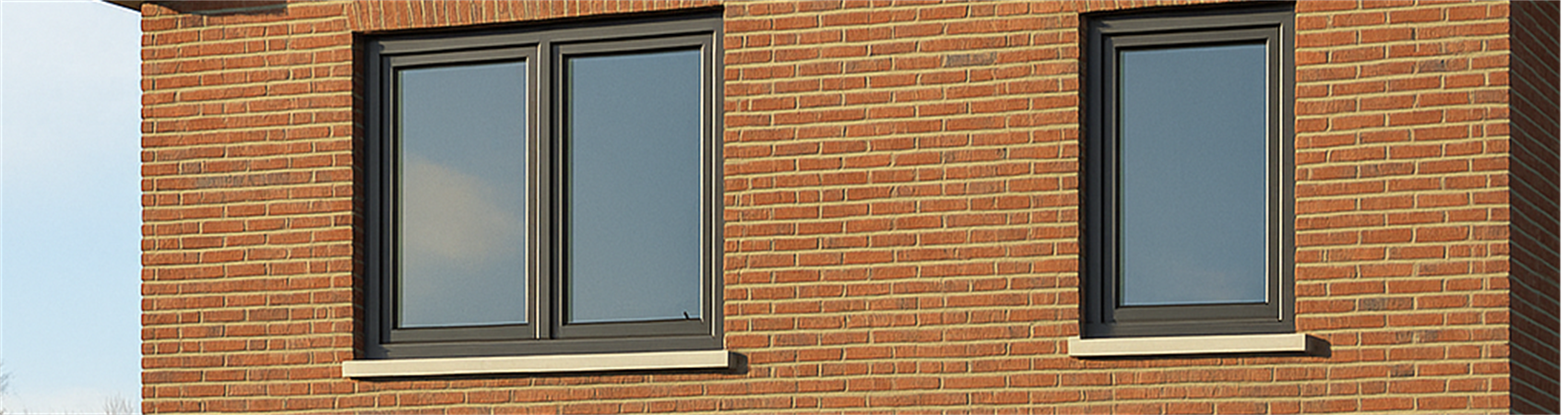 Kozijnen bij villa Haarlem