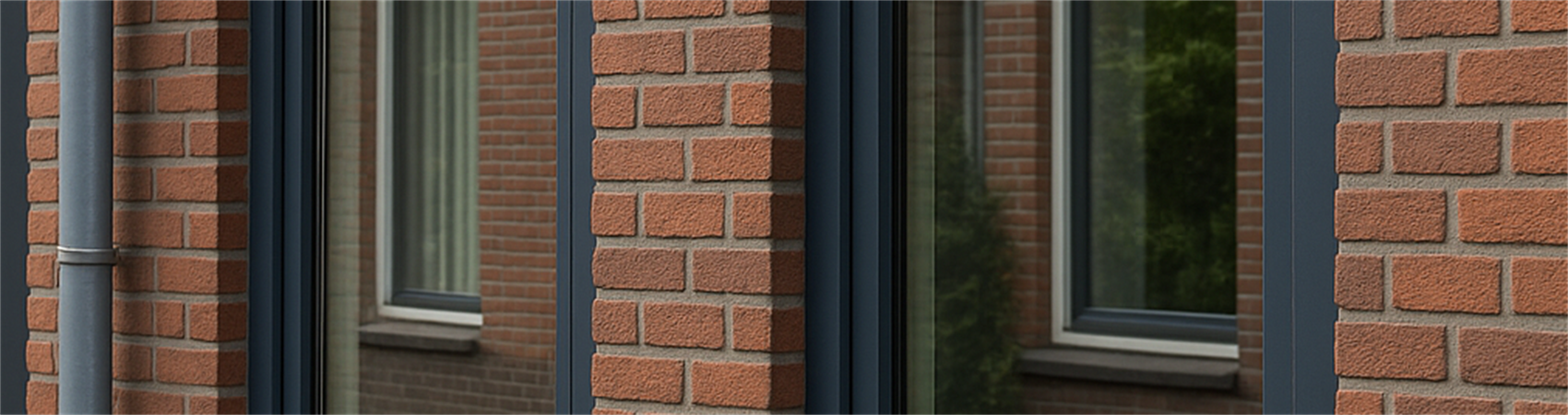 Kozijnen bij woning Eindhoven