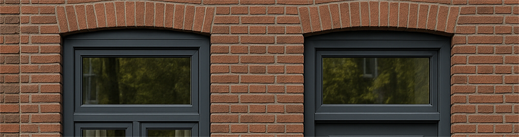 Kozijnen bij een woning in Amsterdam